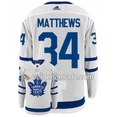 Herren Eishockey Toronto Maple Leafs Trikot AUSTON MATTHEWS 34 Adidas Weiß Authentic
